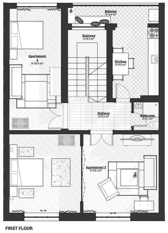 Apartment House ティミショアラ エクステリア 写真